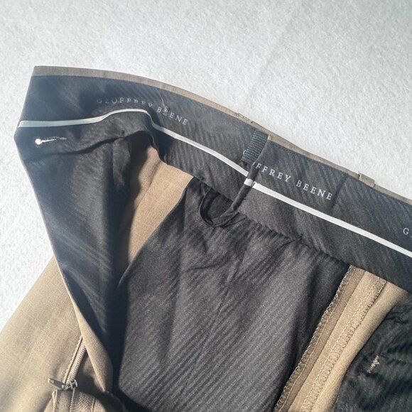 Geoffrey Beene 34x28 Brown Dress Pants - Picture 6 of 7